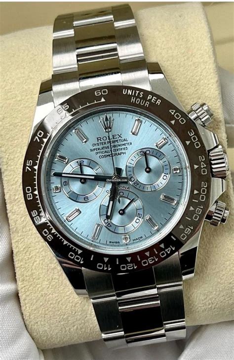 rolex replica ice blue|rolex 116506 retail price.